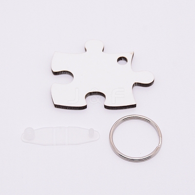 Sublimation Blanks Keychains KEYC-WH0018-21-1