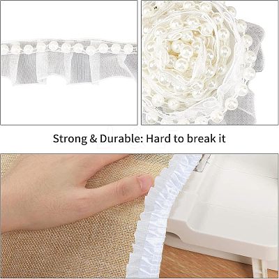5 Yards 2 Style Polyester Ribbon OCOR-CA0001-04-1