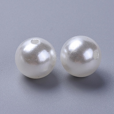 Imitation Pearl Acrylic Beads X-PL607-22-1