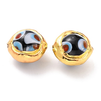 Handmade Lampwork Beads LAMP-B002-01G-E-1