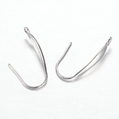 Tarnish Resistant 316 Surgical Stainless Steel Earring Hooks X-STAS-G081-64P-1