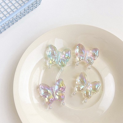 Transparent Acrylic Bead OACR-H027-03-1