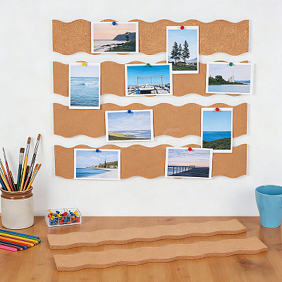 Self-adhesive Cork Strips AJEW-WH0410-352-1