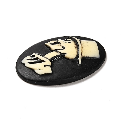 Halloween Opaque Resin Cabochons CRES-F023-07-1