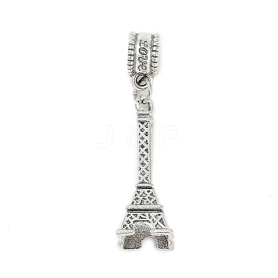 Rack Plating Brass European Dangle Charms KK-R200-02AS-02-1