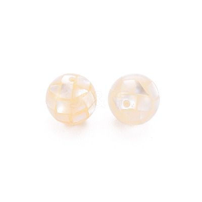 Resin Beads SSHEL-T014-38-8mm-05-1