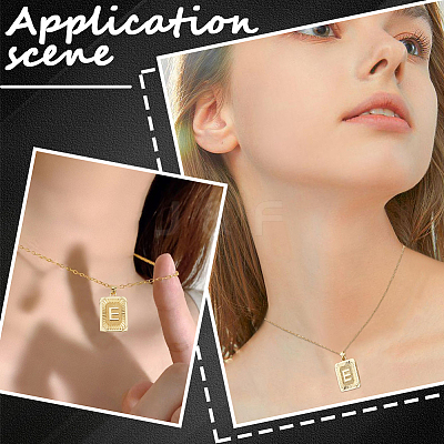 1Pc Brass Pendants NJEW-BBC0001-18E-1
