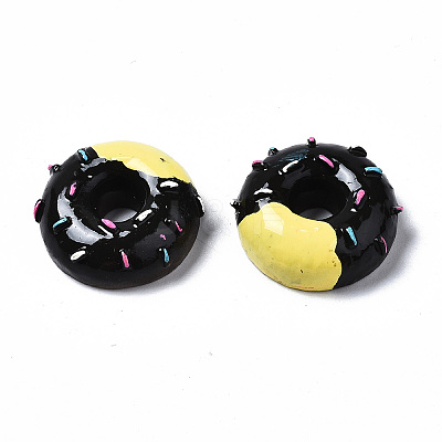 Spray Painted Resin Cabochons CRES-Q215-001A-1