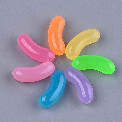 Translucent Resin Beads CRES-T011-39-1