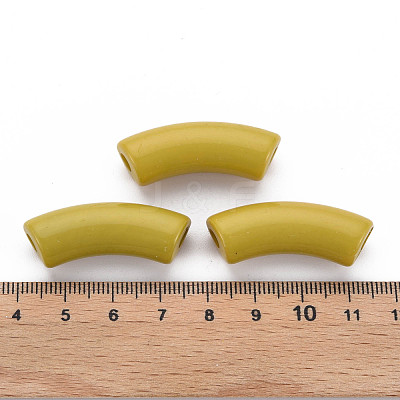 Opaque Acrylic Beads MACR-S372-001B-15-0850-1