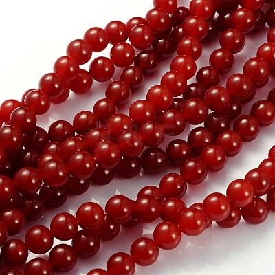 Carnelian Beads Strands GSR10MM060-1-1