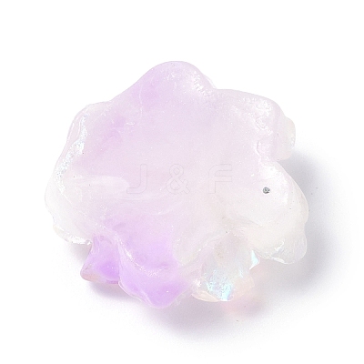 Luminous Resin Cabochons RESI-E033-02B-1