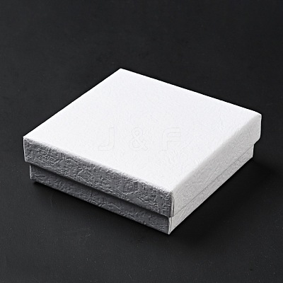 Texture Paper Jewelry Gift Boxes OBOX-G016-C03-A-1