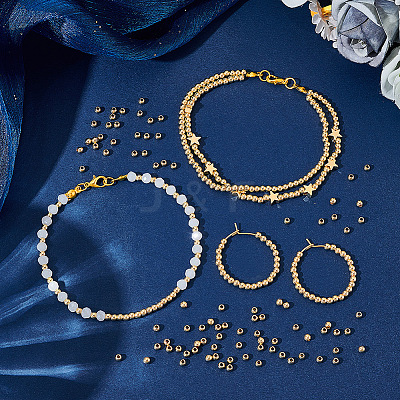 Brass Beads KK-PH0002-20B-WH-1