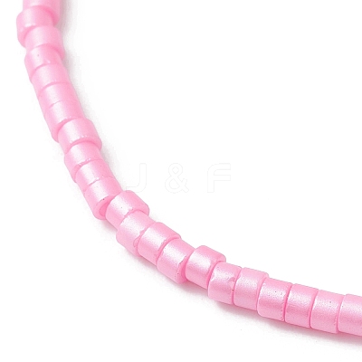 Glass Seed Bead & Dyed Natural White Jade Beads Bracelets for Women BJEW-MZ00311-02-1