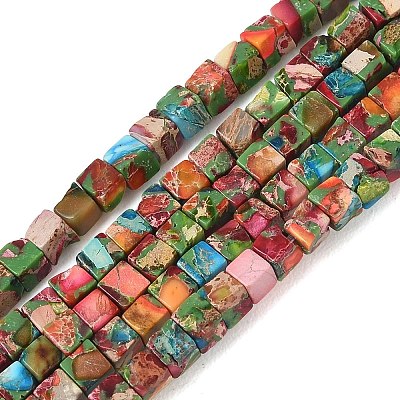 Natural Imperial Jasper Beads Strands GG-CBA6BAC-G04-05-1