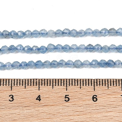 Natural Devil Blue Aquamarine Beads Strands GG-CBAF158-D01-02-1
