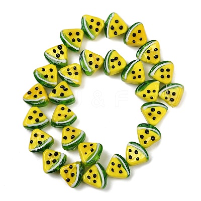 Handmade Lampwork Bumpy Beads LAMP-S070-01A-1