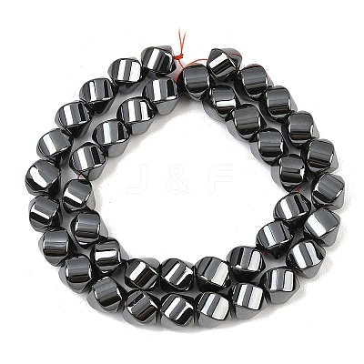 Synthetic Non-magnetic Hematite Beads Strands GG-CBAB93D-A01-02-1