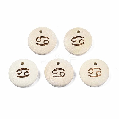 Laser Out Wood Pendants LS-WOOD-S053-51G-1
