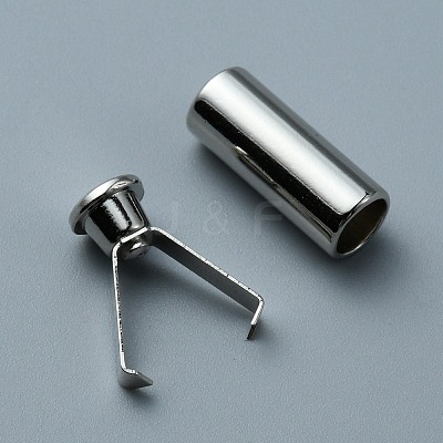 Alloy Shoelace Protector Tips FIND-WH0032-46P-1