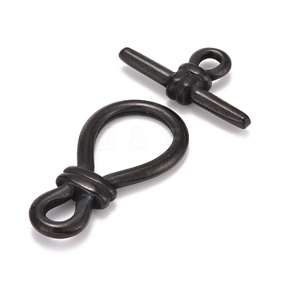 304 Stainless Steel Toggle Clasps STAS-K216-02EB-1