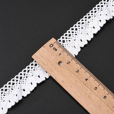 Stretchy Lace Trim Cotton String Threads for Jewelry Making OCOR-I001-248-1