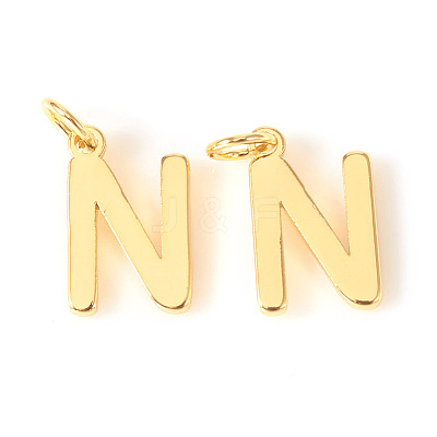 Brass Charms X-KK-I672-01N-G-1