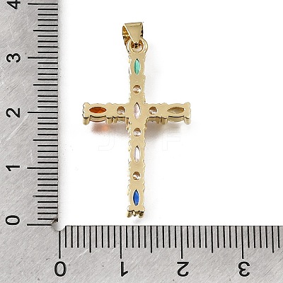 Easter Brass Pave Cubic Zirconia Pendants CU-E002-01C-G04-1