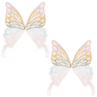 Ppolyester & Resin Thread Iron on/Sew On Patches PATC-WH20007-06D-1