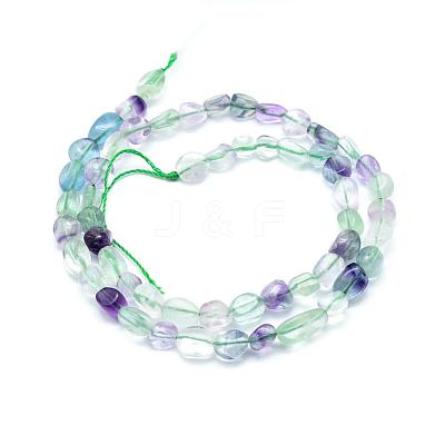 Natural Fluorite Beads Strands G-L550A-02-1