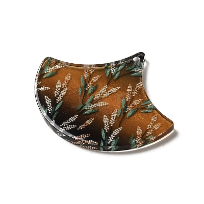 Printed Acrylic Pendants TACR-F007-05C-1
