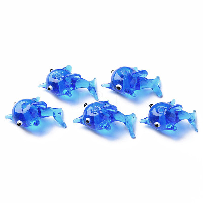 Handmade Lampwork Beads LAMP-T011-06-1