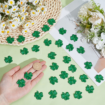 40Pcs Saint Patrick's Day Computerized Embroidery Cloth Self Adhesive Patches PATC-CY0001-51B-1