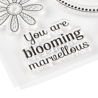 Silicone Clear Stamps X-DIY-A013-19-1