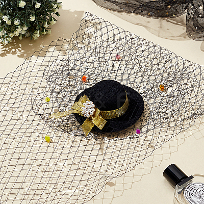 Polyester Bridal Veils DIY-WH0622-071A-1