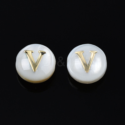 Natural Freshwater Shell Beads SHEL-S278-036V-1