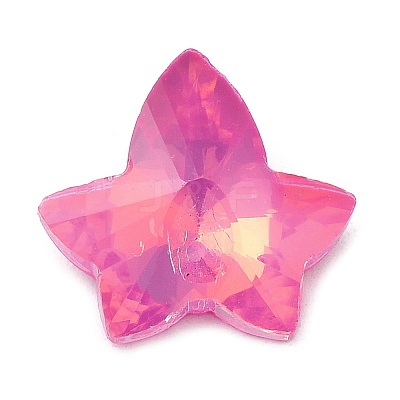 Pointed Back Glass Rhinestone Cabochons GLAA-B012-67-1