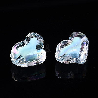 Transparent Acrylic Beads TACR-N011-008A-03-1