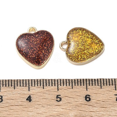 Alloy Enamel Pendants FIND-A065-01G-1