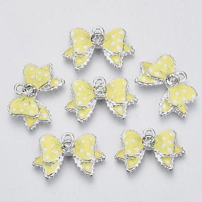 Alloy Enamel Pendants ENAM-Q434-01A-1