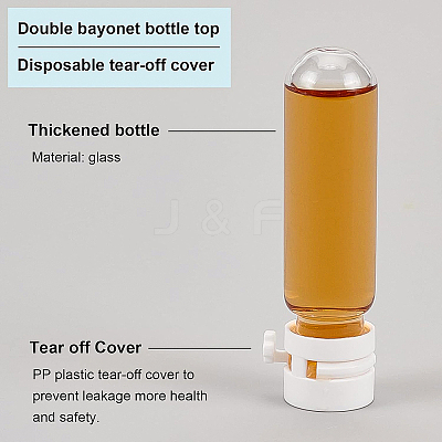 Clear Glass Bottles LS-AJEW-WH0010-07B-1