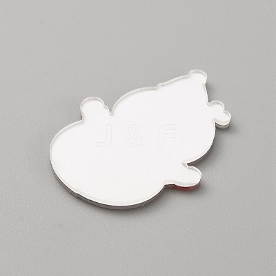 Christmas Acrylic Cabochons SACR-WH0011-05K-1