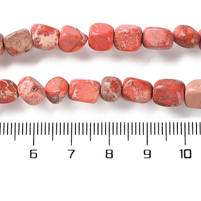 Dyed Natural Imperial Jasper Beads Strands G-U011-A02-01-1