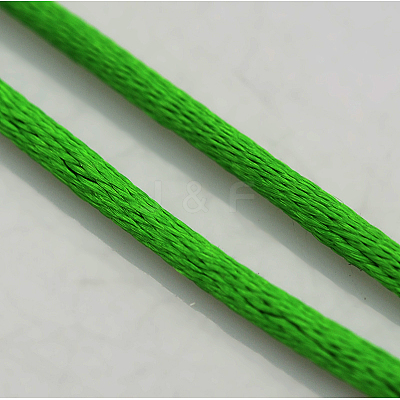 Nylon Satin Rattail Cords LS-NWIR-O001-A-11-1