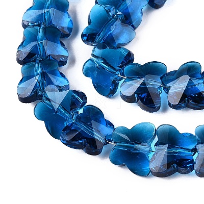 Transparent Glass Beads GLAA-Q066-10mm-B08-1