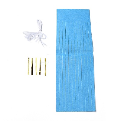 DIY Tissue Paper Tassel Kits DIY-A007-A09-1