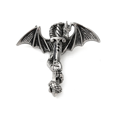 304 Stainless Steel Pendants STAS-M113-05AS-1