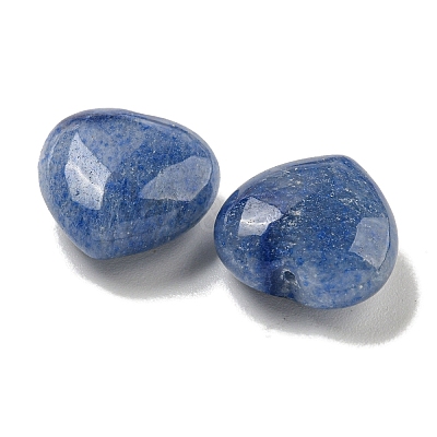 Dyed & Heated Natural Blue Aventurine Beads G-P531-A16-01-1
