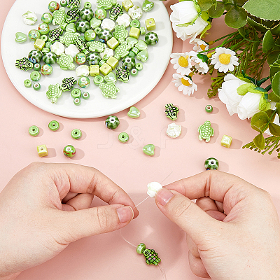 Handmade Porcelain Beads PORC-HS0001-11-1